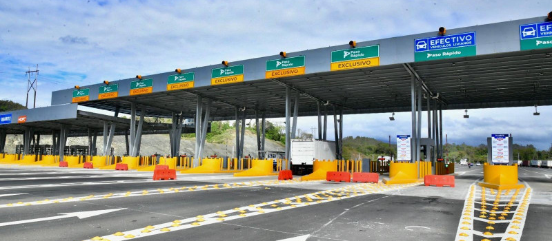 Hoy entra en función el peaje del kilómetro 32 de la autopista Duarte con pago en entrada y salida