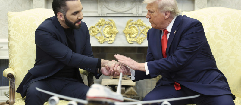Bukele a Trump sobre problema de terrorismo en EEUU: «Estamos deseando ayudar»