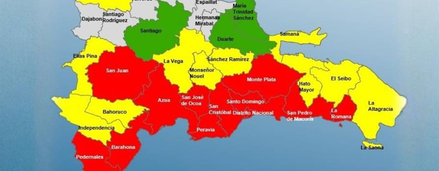 25 provincias y el DN siguen en alerta por tormenta Melissa
